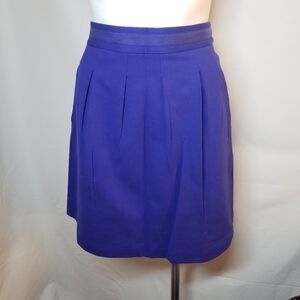 Theory skirt with pockets and top pleats